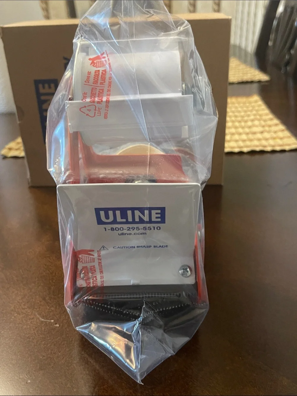 ULINE Red and White 3